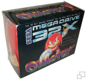 PAL/SECAM Mega Drive 32X Knuckles Chaotix Bundle