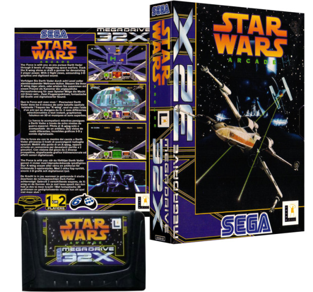 Star Wars Arcade PAL/SECAM Pack PAL Cover